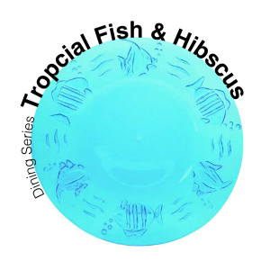Tropcial Fish & Hibscus